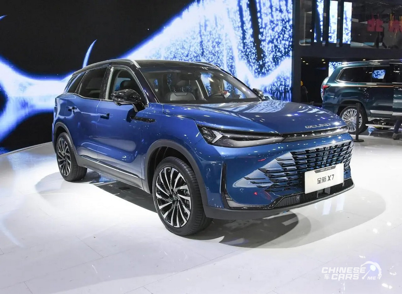 شبكة السيارات الصينية – معرض قوانغتشو الدولي للسيارات 2022: الكشف عن سيارة بايك X7 الفايس ليفت الجديدة