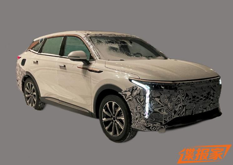 شبكة السيارات الصينية – الصورة التجسسية الأولى لسيارة إكسيد Yaoguang PHEV الهجينة 2023 بالصين!!