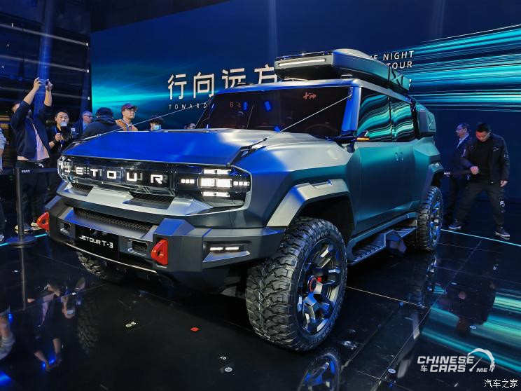 شبكة السيارات الصينية – الظهور الرسمي الأول لسيارة الطرق الوعرة جيتور T-3 الإختبارية من العائلة التي تشمل أربعة طرازات