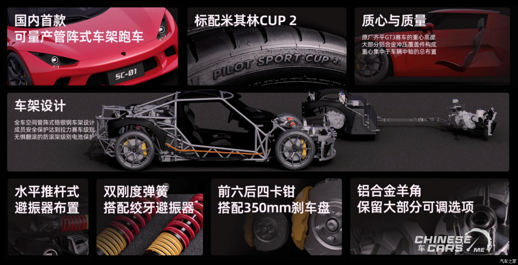 شبكة السيارات الصينية – إطلاق SC01 السيارة الرياضية الكهربائية الصينية الجديدة بزمن تسارع 3.5 ثانية!