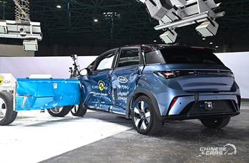 شبكة السيارات الصينية – بي واي دي دولفين تحصل على 5 نجوم في اختبارات الأمن والسلامة الأوروبية والأسترالية