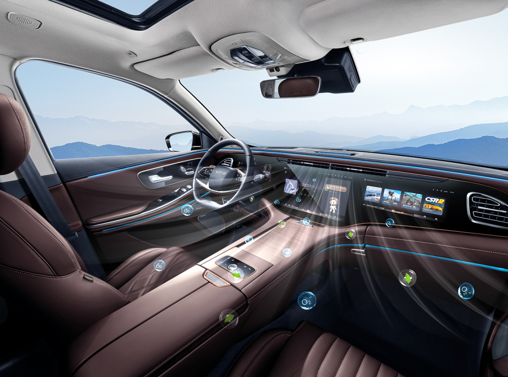شبكة السيارات الصينية – تعرف على الإصدار الجديد من إكسيد VX الفيس ليفت بمعرض جنيف للسيارات بالدوحة لعام 2023