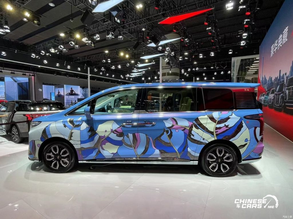 شبكة السيارات الصينية – ظهور هونشي HQ9 Special Edition في معرض قوانغتشو الدولي للسيارات لعام 2023 بزخارف مميزة