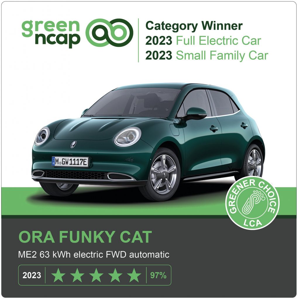 Ora Funky Cat,Green NCAP, شبكة السيارات الصينية