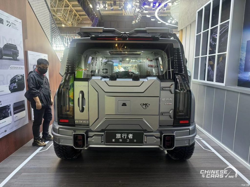 شبكة السيارات الصينية – جولة شبكة السيارات الصينية بمعرض بكين 2024 - إطلاق جيتور Traveler T2 JMK المعدلة رسميًا