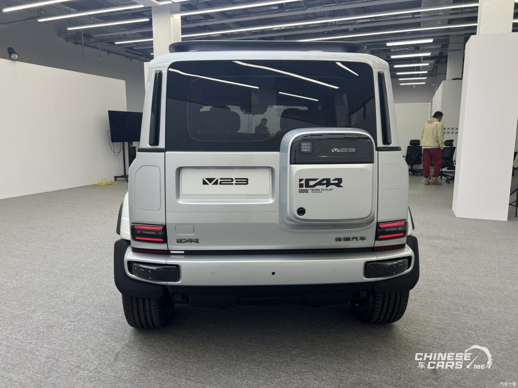 شبكة السيارات الصينية – سيارة شيري ICAR V23 الجديدة الكهربائية ستظهر رسميًا بمعرض بكين الدولي 2024