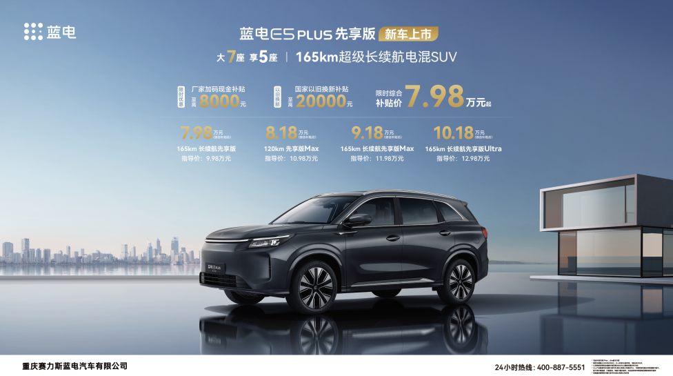 رسميًا: إطلاق لانديان E5 PLUS في الصين بسعر يبدأ من 52,200 ريال سعودي… SUV هجينة وعملية مع تجهيزات راقية! 1 رسميًا: إطلاق لانديان E5 PLUS في الصين بسعر يبدأ من 52,200 ريال سعودي… SUV هجينة وعملية مع تجهيزات راقية!
