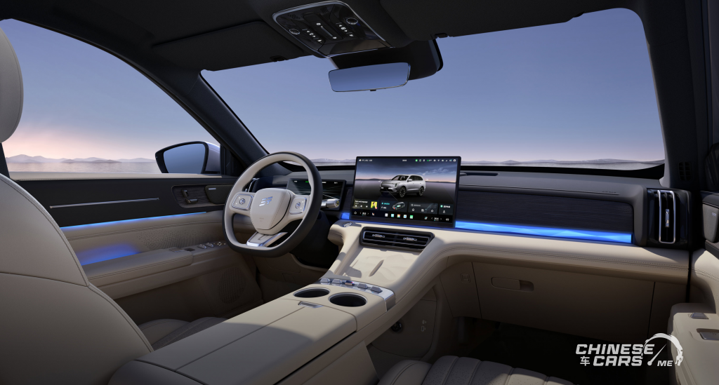 شبكة السيارات الصينية – جيتور شانهاي L7 PLUS الجديدة كليًا – SUV هجينة PHEV بمدى شامل 1700 كم و7 مقاعد.. والإطلاق الرسمي قريب.