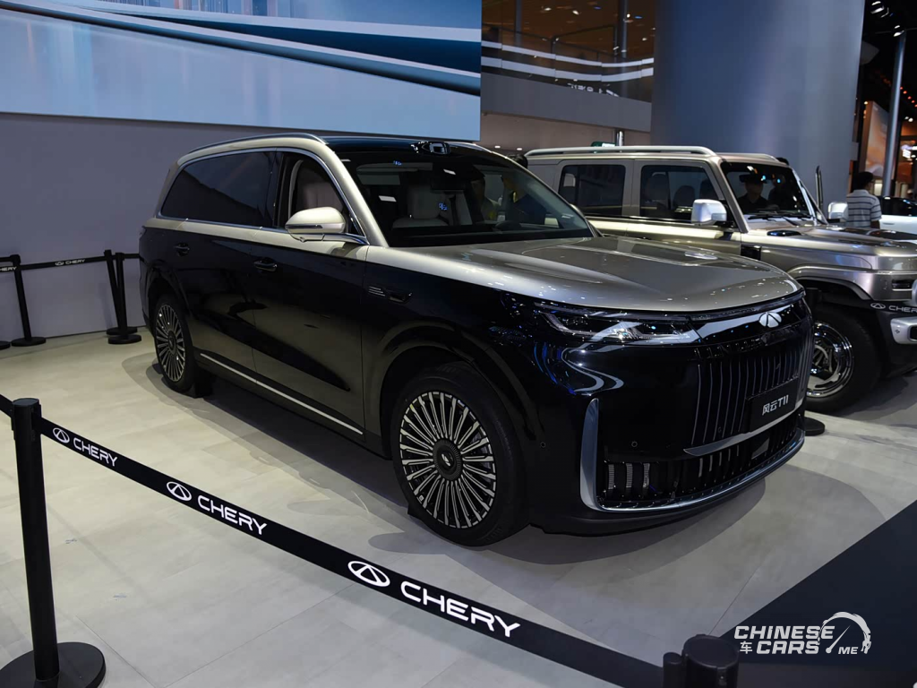 شيري فولوين T11 الجديدة كليًا تنطلق في معرض تشنغدو 2025: SUV فاخرة بستة مقاعد ومدى يتجاوز 1400 كم 3 شبكة السيارات الصينية – شيري فولوين T11 الجديدة كليًا تنطلق في معرض تشنغدو 2025: SUV فاخرة بستة مقاعد ومدى يتجاوز 1400 كم