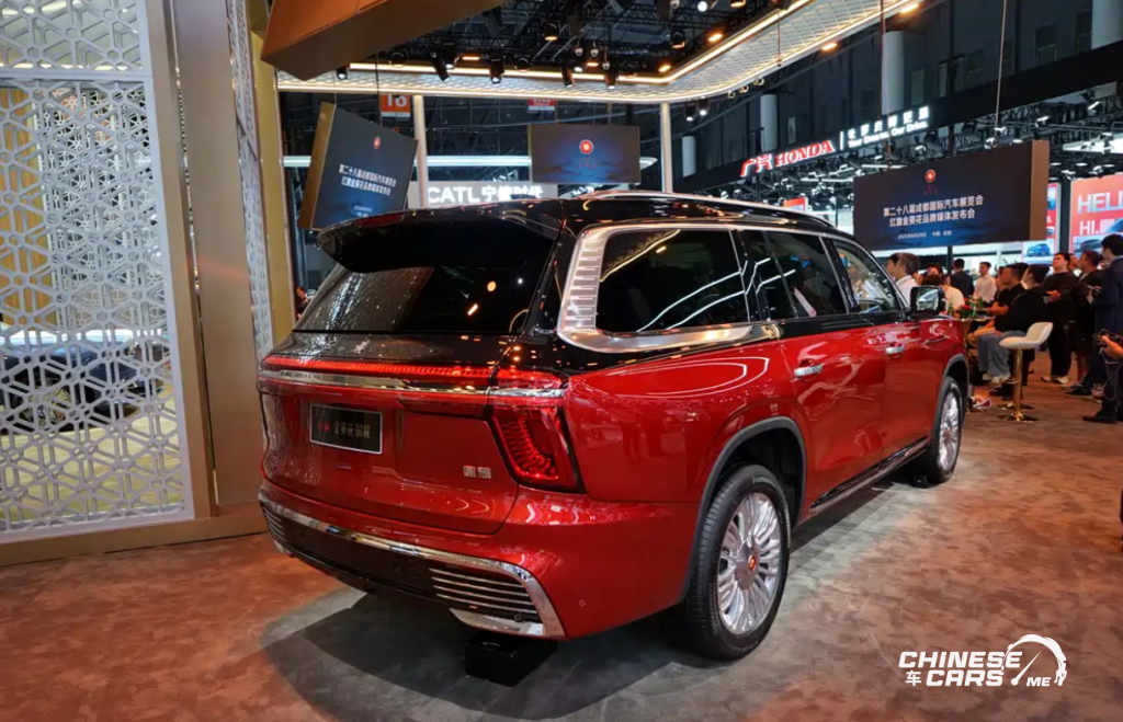 شبكة السيارات الصينية – هونشي GuoYao 2026: الـSUV الصينية الفاخرة بمحرك V8 جديد وقدرات استثنائية تظهر بمعرض تشنغدو 2025