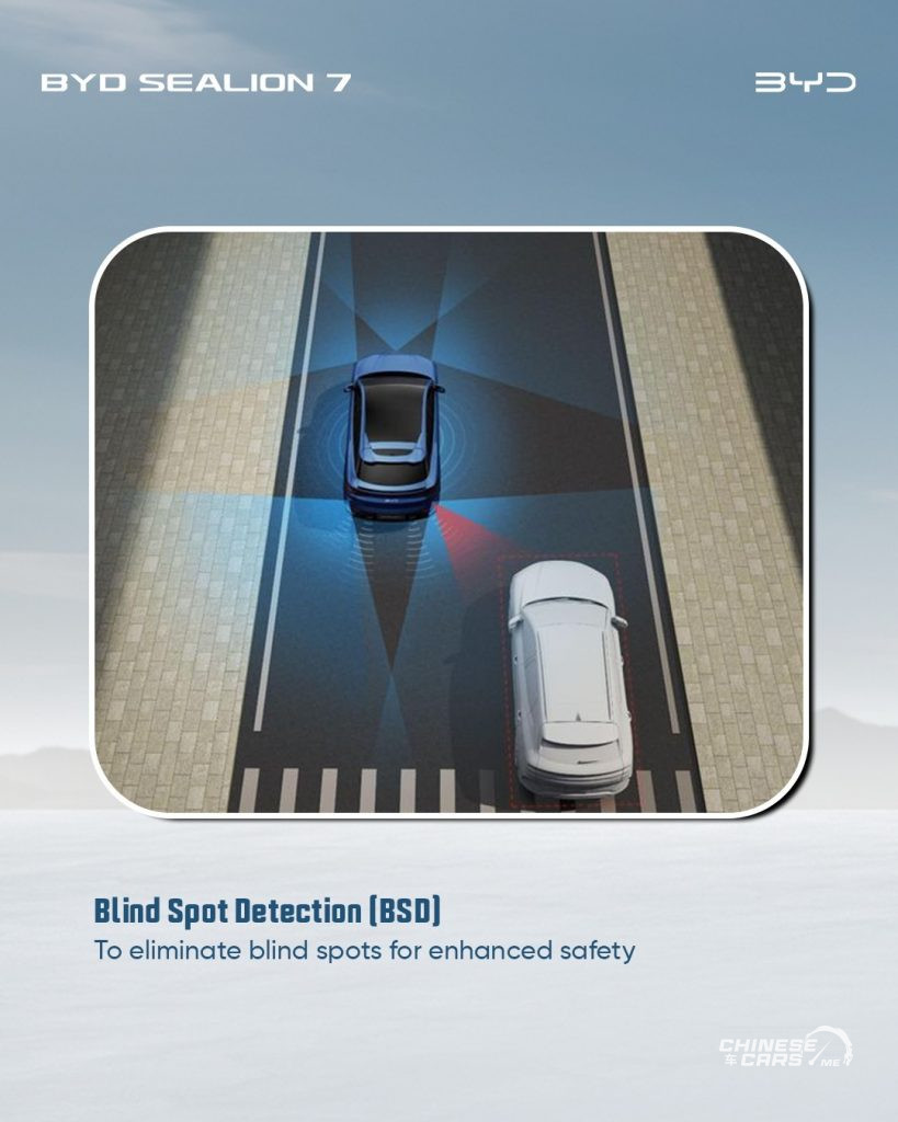 شبكة السيارات الصينية – أبرز أنظمة السلامة بسيارة BYD SeaLion 7 موديل 2025 بالسعودية