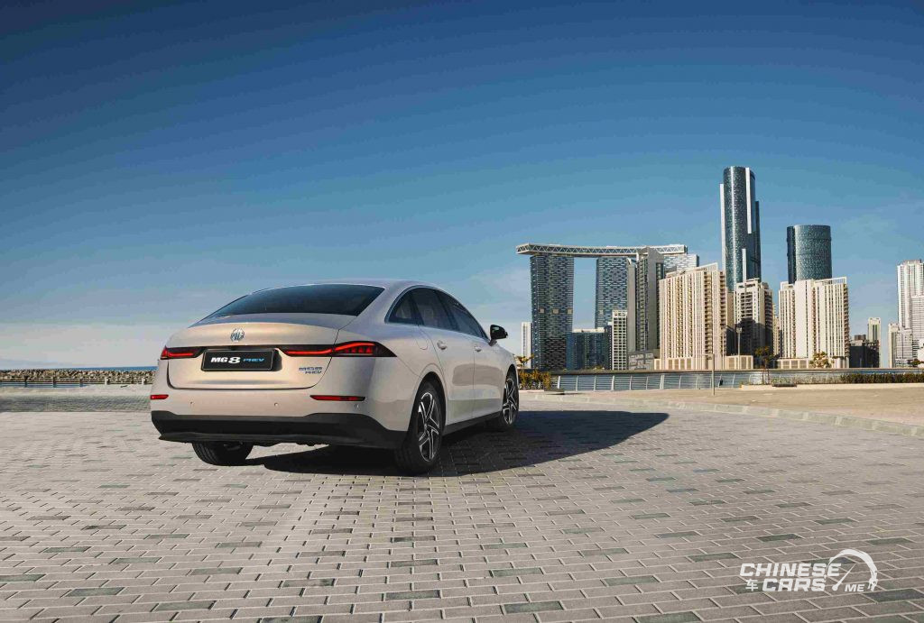 إم جي 8 PHEV الجديدة كلياً 2025: سيدان هجينة بمدى قياسي يصل إلى 1,650 كم في الشرق الأوسط رسميًا 13 شبكة السيارات الصينية – إم جي 8 PHEV الجديدة كلياً 2025: سيدان هجينة بمدى قياسي يصل إلى 1,650 كم في الشرق الأوسط رسميًا