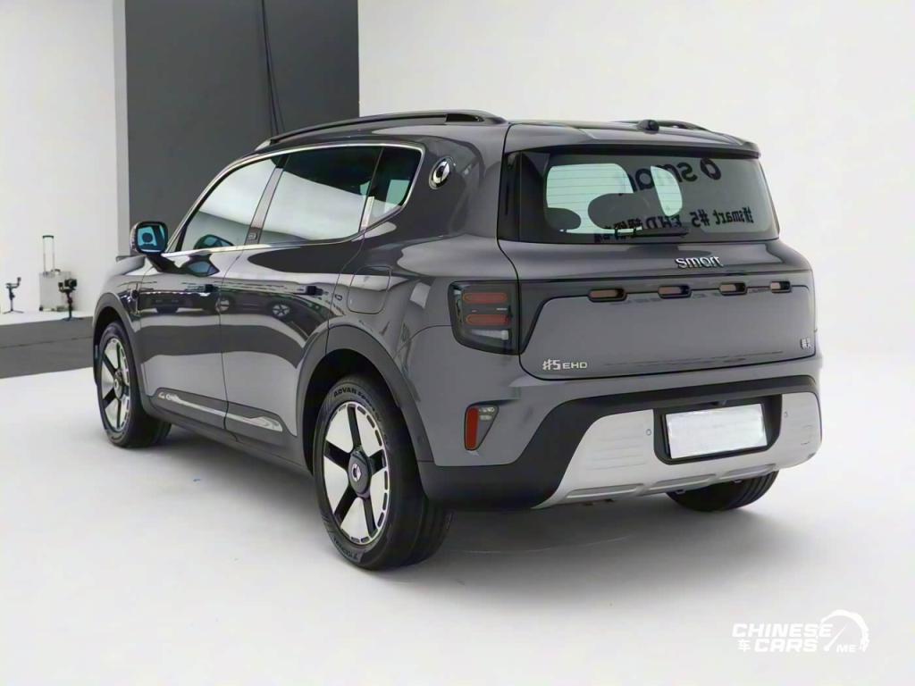 شبكة السيارات الصينية – Smart #5 EHD : أول SUV PHEV من سمارت بمدى إجمالي 1615 كم ستطلق رسميًا في أكتوبر 2025.
