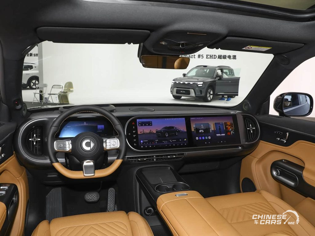 Smart #5 PHEV تقتحم المنافسة بمدى 1615 كم وسعر يبدأ من 88,348 ريال سعودي (وقريبًا في السعودية لدى الجفالي) 8 شبكة السيارات الصينية – Smart #5 PHEV تقتحم المنافسة بمدى 1615 كم وسعر يبدأ من 88,348 ريال سعودي (وقريبًا في السعودية لدى الجفالي)