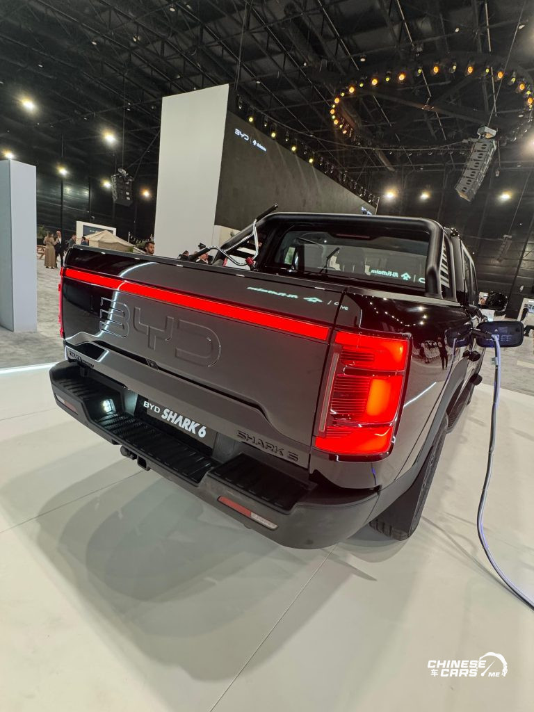 شبكة السيارات الصينية – الفطيم BYD السعودية تكشف عن BYD SHARK 6: أول شاحنة هجينة قابلة للشحن في المملكة تجمع بين قوة V8 والفخامة العصرية