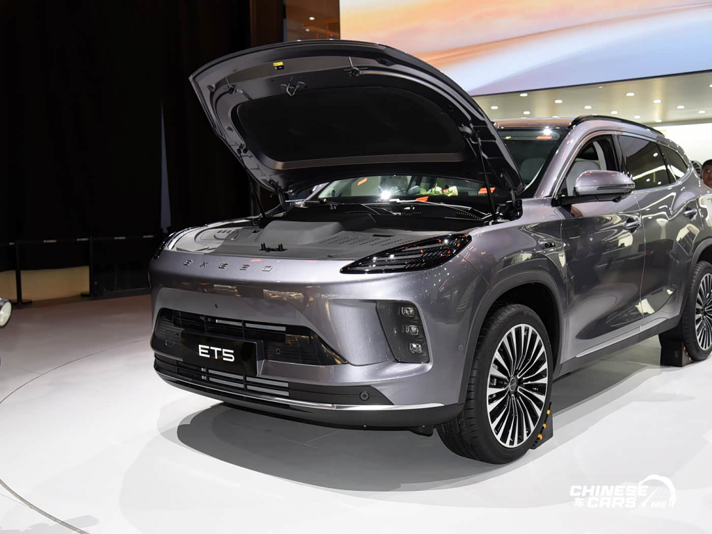 Exeed ET5 هجينة بمدى ممتد تدخل المنافسة بتقنيات ذكية ومدى كهربائي حقيقي 8 شبكة السيارات الصينية – Exeed ET5 هجينة بمدى ممتد تدخل المنافسة بتقنيات ذكية ومدى كهربائي حقيقي
