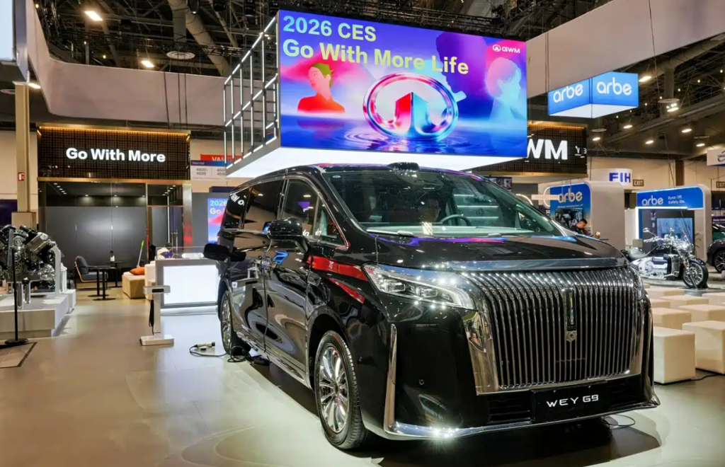 شبكة السيارات الصينية &ndash; الصين تهيمن على مشهد سيارات CES 2026: من سوبركار “كوزميرا” وNebula إلى ثورة الليدار والذكاء الاصطناعي من جيلي وGWM وHesai وBOE