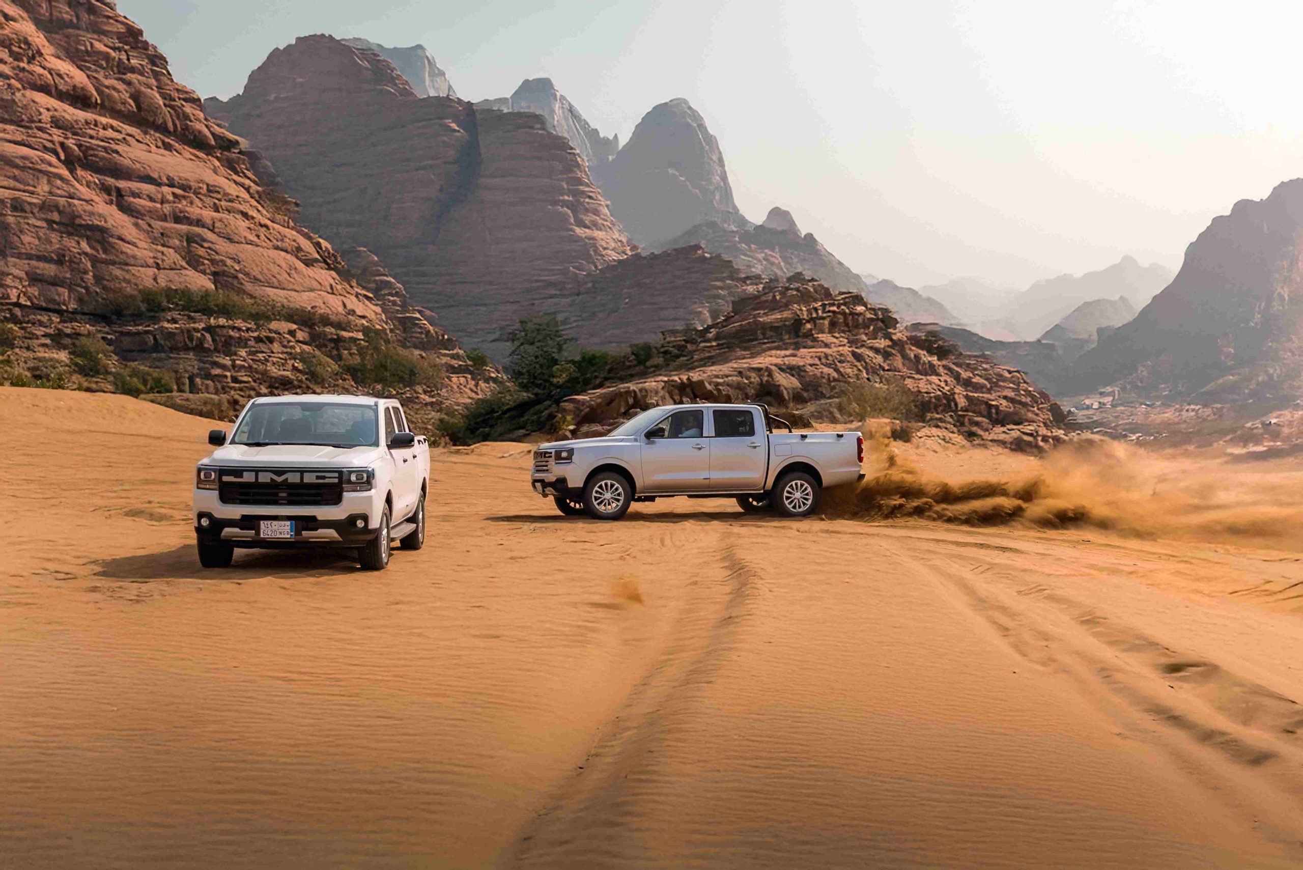 شبكة السيارات الصينية &ndash; مراجعة JMC فيجاس 2026: تصميم عضلي وتقنيات عملية للطرق السعودية