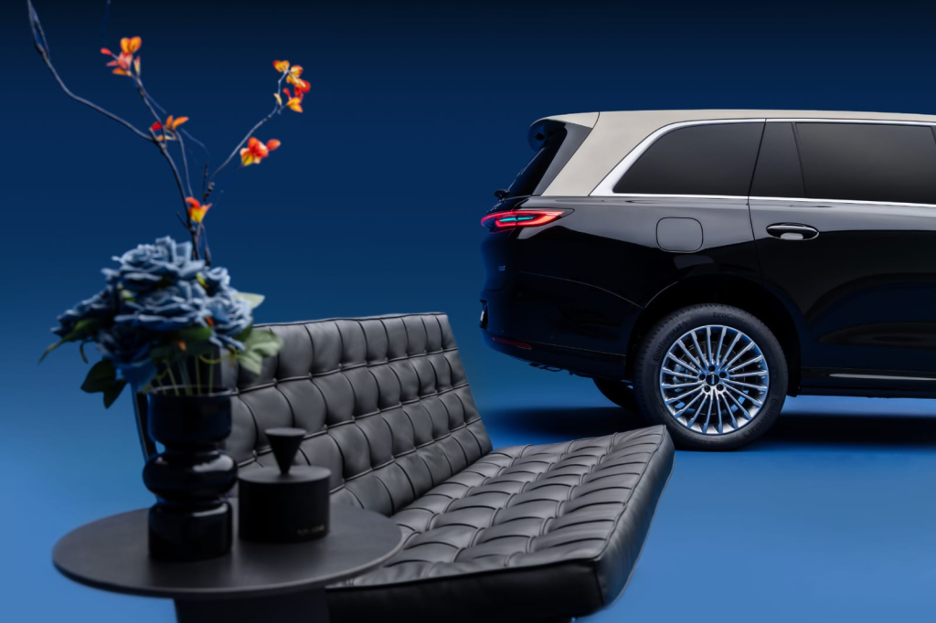 شبكة السيارات الصينية &ndash; Wey V9X الجديدة تظهر لأول مرة: فاخرة بتوجيه خلفي نشط وتعليق هوائي مزدوج مع منصة هجينة متطورة بمدى كهربائي يتجاوز 400 كم