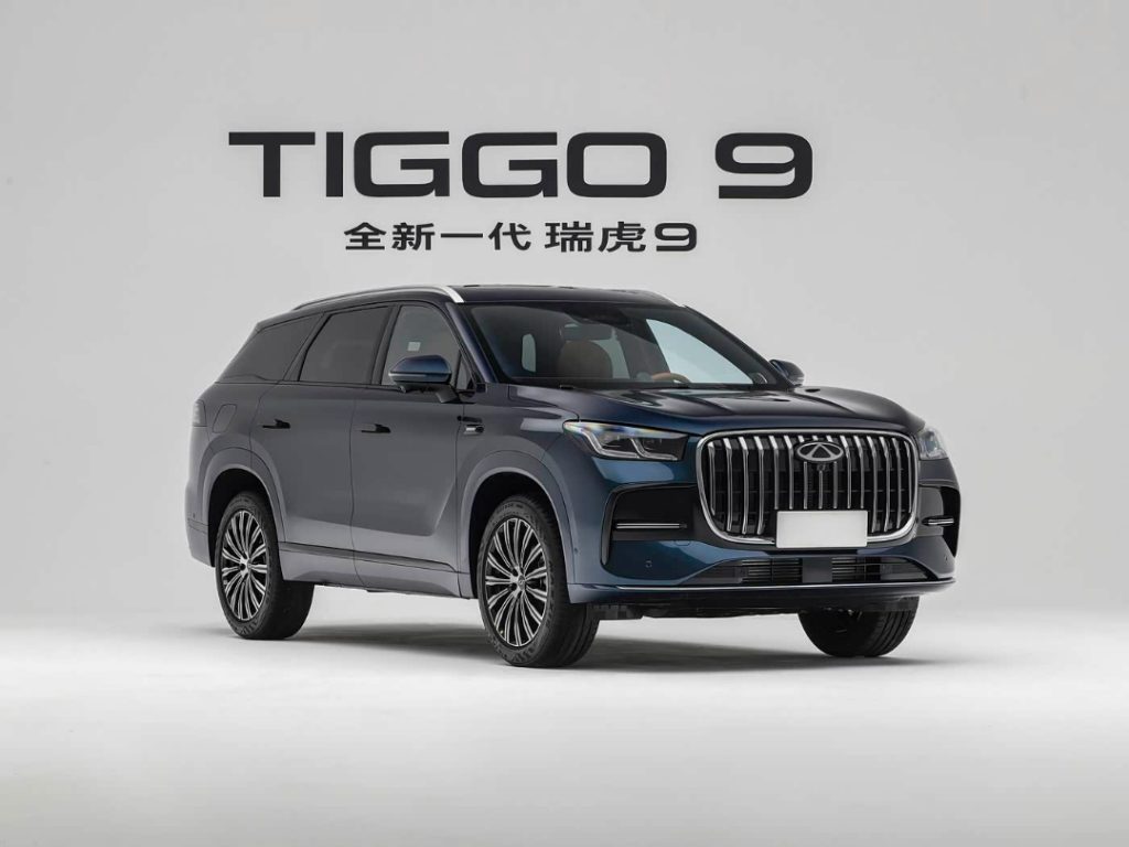 شيري تيجو 9 الجديدة 2026 الفيس ليفت تظهر رسميًا بتصميم محدث ومقصورة فاخرة مزدوجة الشاشة…