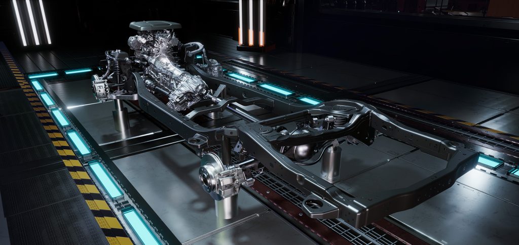 شبكة السيارات الصينية &ndash; هافال H9 موديل 2026 في الصين: SUV أوفرود ديزل وبنزين بشاصي مستقل وعمق خوض 800 مم, بخزانين وقود وتقنيات Coffee OS المتطورة