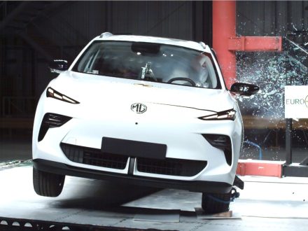 MGS5 EV تحصل على 5 نجوم في اختبارات السلامة الأوروبية Euro NCAP