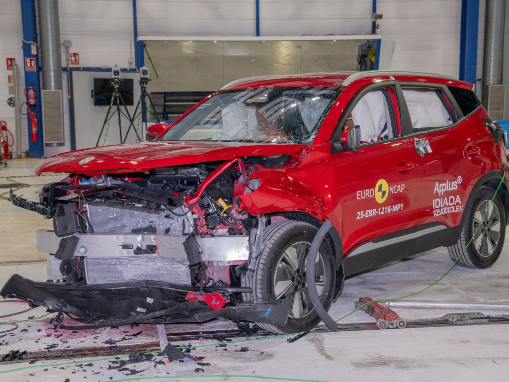 Chery Tiggo 4 تحصل على 4 من 5 نجوم في اختبارات السلامة الأوروبية Euro NCAP 4 شبكة السيارات الصينية – Chery Tiggo 4 تحصل على 4 من 5 نجوم في اختبارات السلامة الأوروبية Euro NCAP