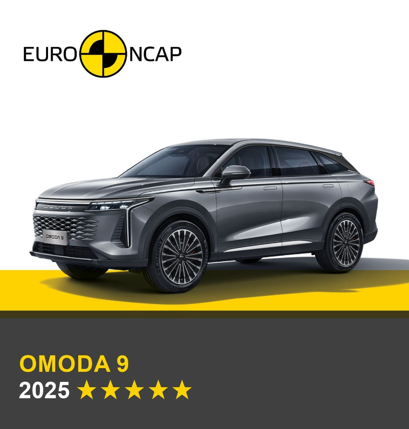 OMODA 9 (المعروفة بـ Exeed RX) تحصل على 5 نجوم في اختبارات Euro NCAP للسلامة 7 شبكة السيارات الصينية – OMODA 9 (المعروفة بـ Exeed RX) تحصل على 5 نجوم في اختبارات Euro NCAP للسلامة