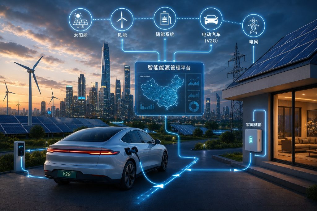 شبكة السيارات الصينية &ndash; الصين تكشف عن خطة خمسية جديدة لإعادة تشكيل منظومة الطاقة.. السيارات الكهربائية تتحول إلى جزء من شبكة الكهرباء بحلول 2030
