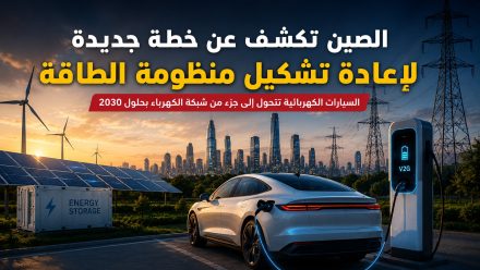 الصين تكشف عن خطة خمسية جديدة لإعادة تشكيل منظومة الطاقة.. السيارات الكهربائية تتحول إلى جزء من شبكة الكهرباء بحلول 2030