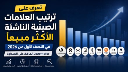 تعرف على ترتيب العلامات الصينية الناشئة الأكثر مبيعًا في النصف الأول من 2026.. Leapmotor تحافظ على الصدارة
