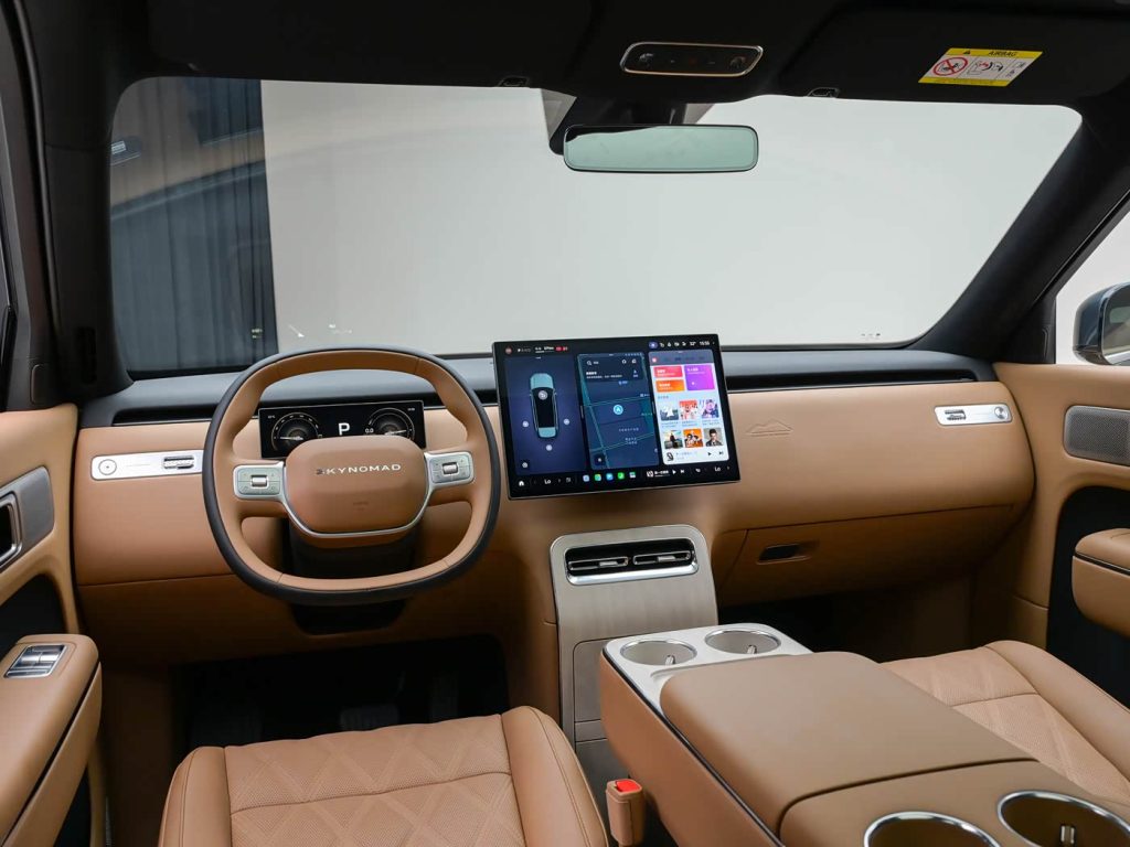 شاومي تقلب سوق الـSUV العائلية بـSkyNomad N70 وN90: مقاعد تدور 180 درجة ومدى 1,705 كم وأسعار تبدأ من 144 ألف ريال في الصين 18 شبكة السيارات الصينية – شاومي تقلب سوق الـSUV العائلية بـSkyNomad N70 وN90: مقاعد تدور 180 درجة ومدى 1,705 كم وأسعار تبدأ من 144 ألف ريال في الصين