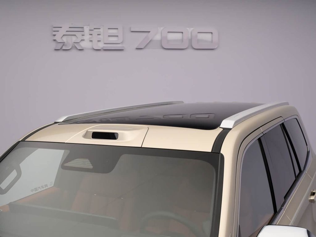شبكة السيارات الصينية &ndash; بايك Taitan 700 الجديدة : (Bj60 REEV) بقوة 532 حصانًا وديفلوكان وهواوي ADS 5 ومدى 1340 كم بسعر يبدأ من 165,800 ريال في الصين