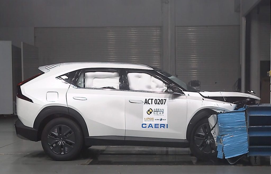 GAC Emkoo تحصل على تقييم 5 نجوم في اختبارات السلامة ASEAN NCAP 2 شبكة السيارات الصينية – GAC Emkoo تحصل على تقييم 5 نجوم في اختبارات السلامة ASEAN NCAP